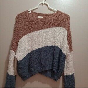 Debut Striped Sweater Size M